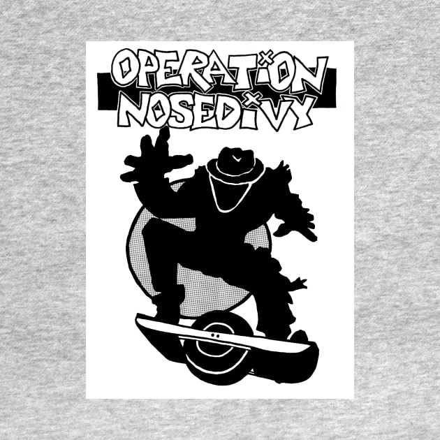 Operation Ivy Nosedivy onewheel man by OneWheel Skanking